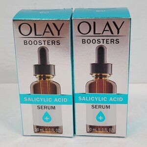 Olay Boosters Salicylic Acid Serum 30ml Set of 2 NIB